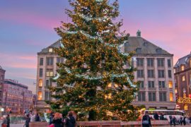 Weihnachtsfeiertage in Amsterdam